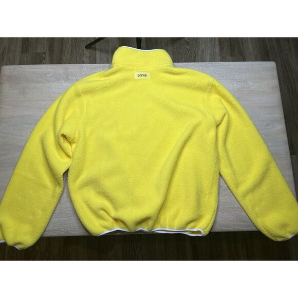 Parke Boat Fleece in Bright Yellow Size S/M - Picture 6 of 7